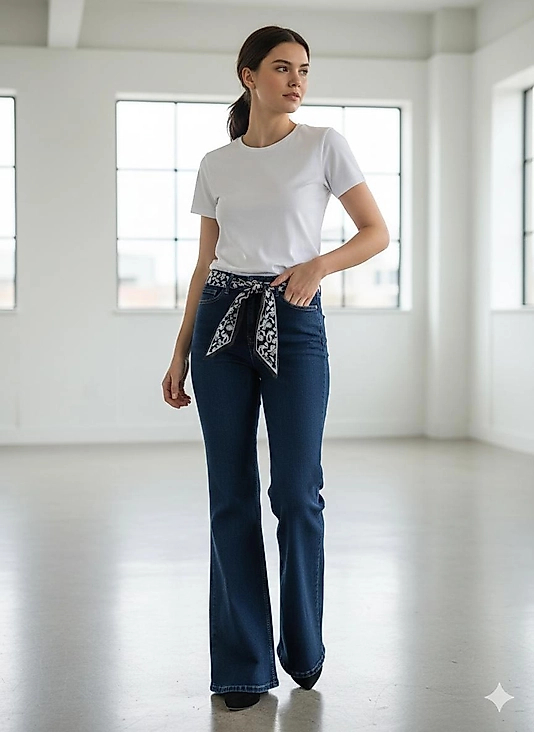 İSPANYOL PAÇA KOT PANTOLON