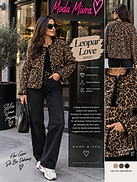 Leopar Love Ceket